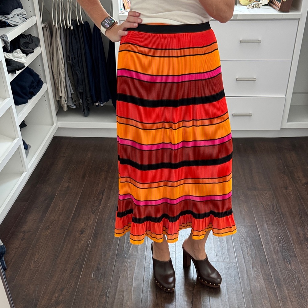 J Crew Colorful Striped Women's Skirt 2